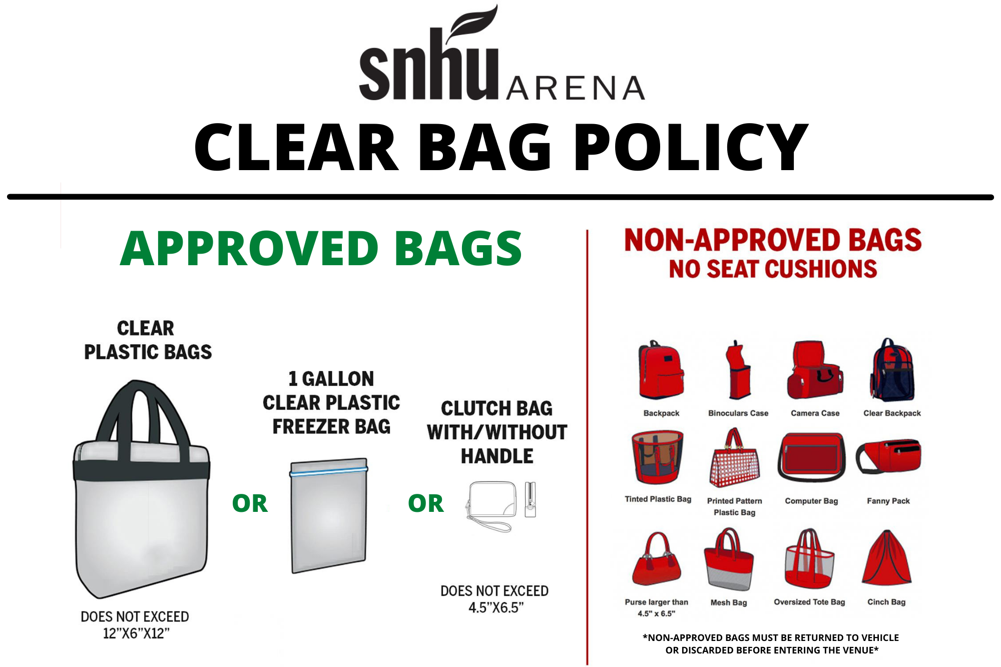 Clear Bag Policy