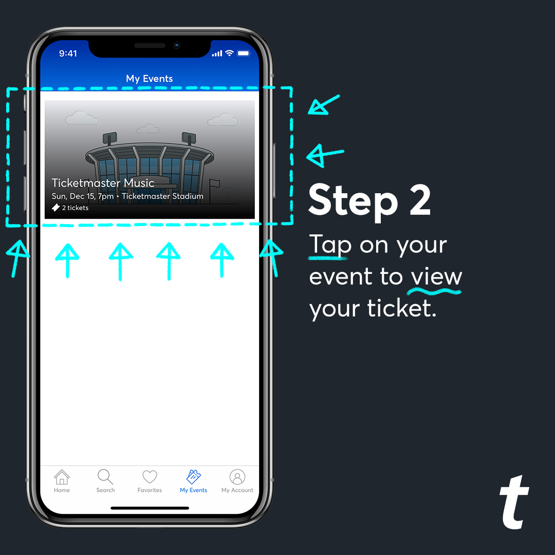 Mobile Ticketing: iPhone Step-by-Step Instructions On How To